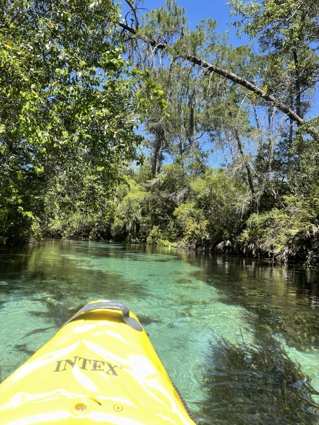 Kayak on a calm river illustrating how God's guidance provides direction, purpose, and meaning in life